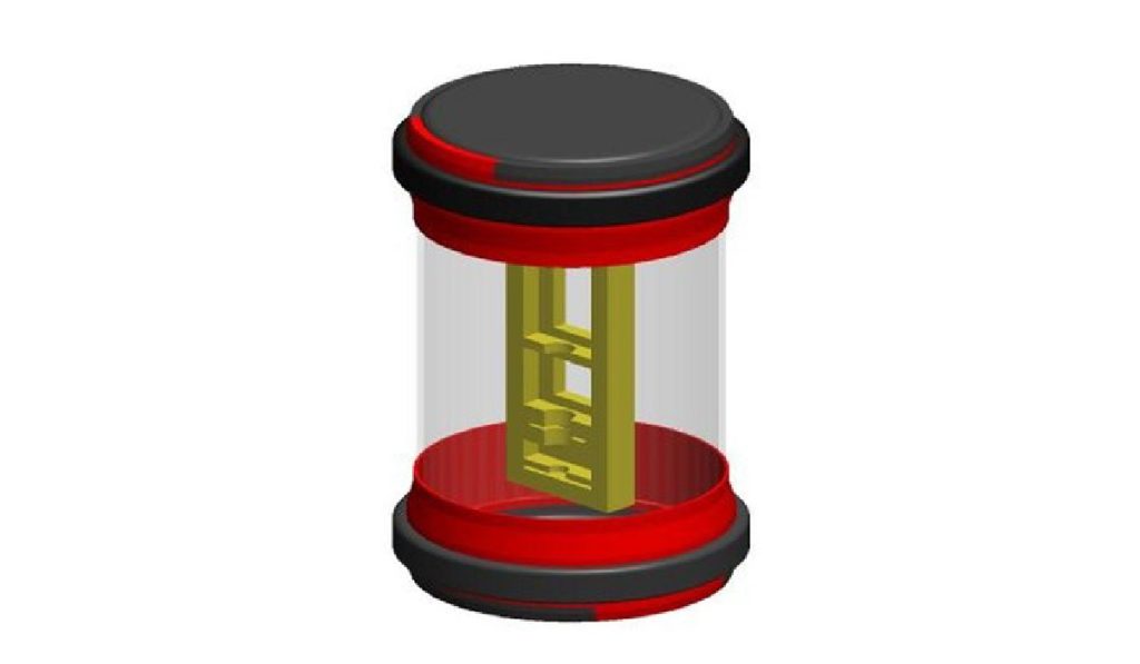 Pnömatik Tüpler İçin Kan Gazı Şırınga Taşıyıcı İnsörtü