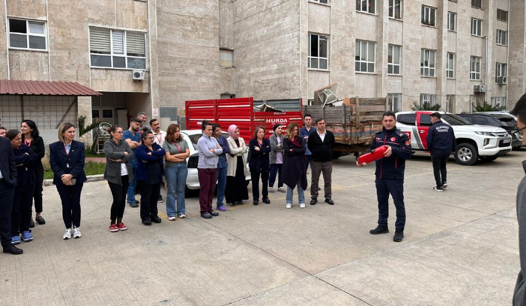 Hastanemizde Yangın Eğitimi