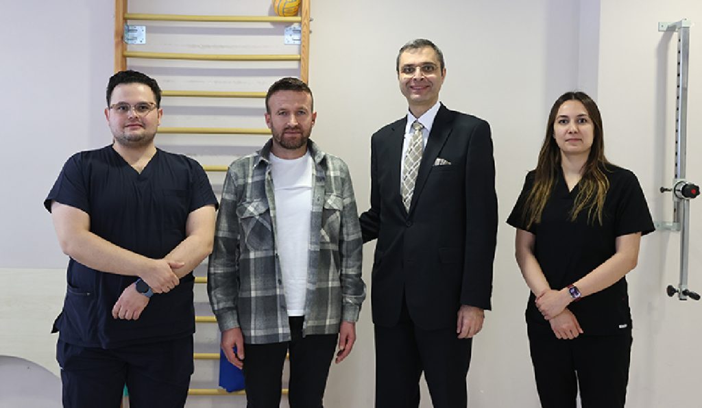 Trafik Kazasında Ağır Yaralanan Tır Şoförü, Hastanemiz Havza Fizik Tedavi Merkezi’nde Şifa Buldu