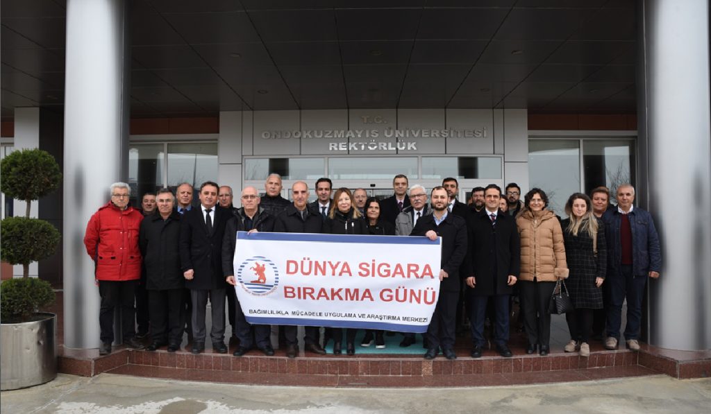 OMÜ’den Sigarasız Gelecek için Doğa Yürüyüşü