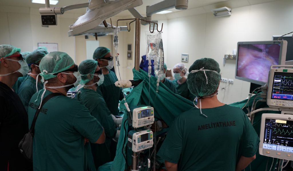 Hastanemizde Üroloji Uzmanlarına “Minimal İnvaziv” Eğitimi Verildi