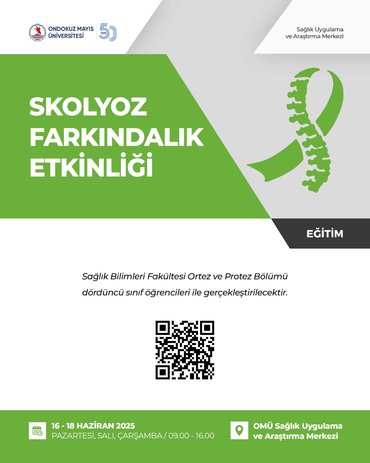 Skolyoz Farkındalık Etkinliği