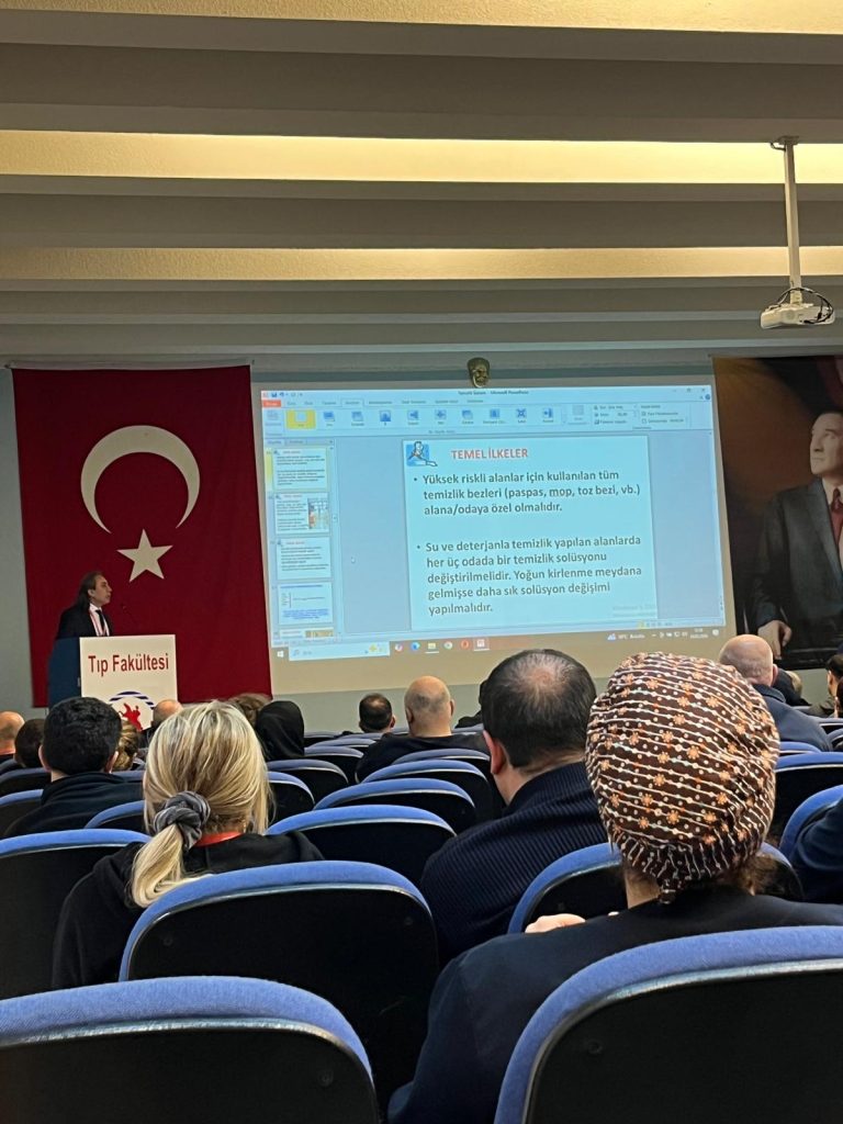 Hastanemizde Temizlik ve Dezenfeksiyon Eğitimi Düzenlendi